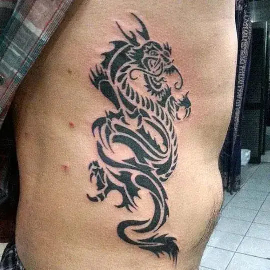 Fraudrin, aka Dragon King Anime Tattoos