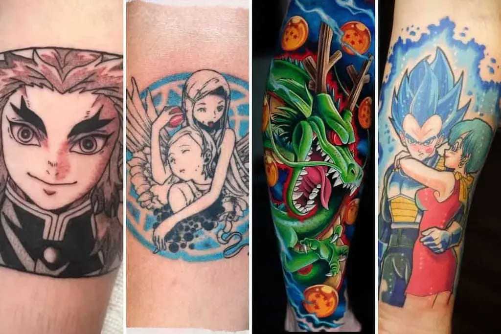 Anime Tattoos