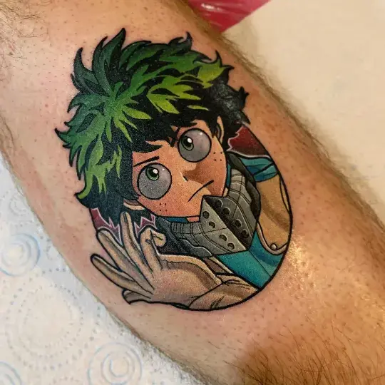 small anime tattoos