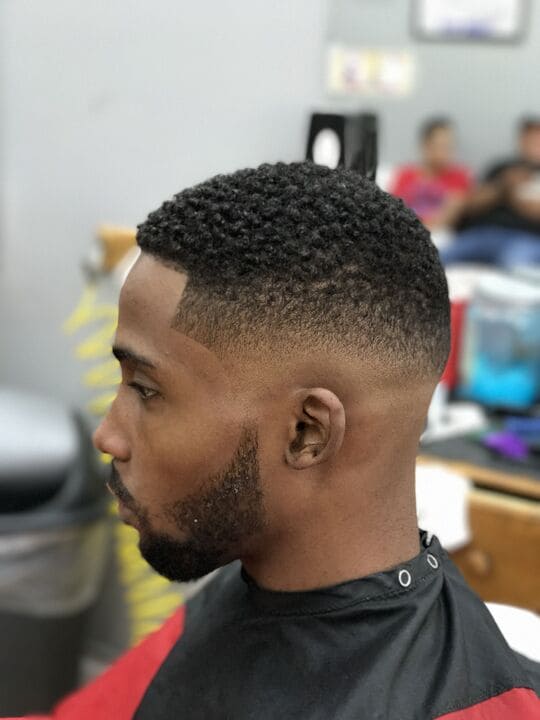 low fade haircuts for black men