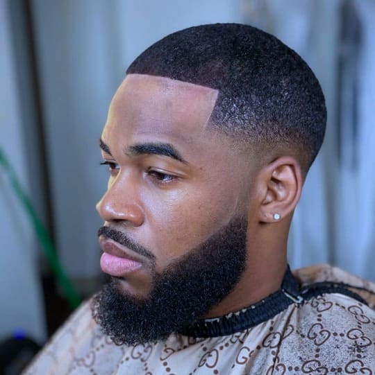 Versatile Black Mens Fade Haircut