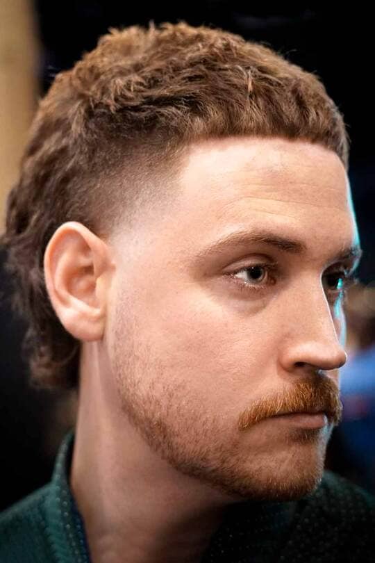 Trendy Mullet Fade Haircut For Men