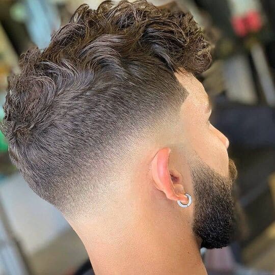 mens low fade haircut