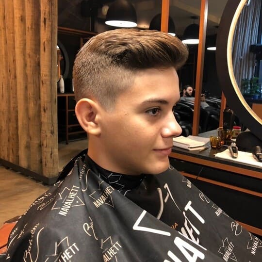 mens low fade haircut