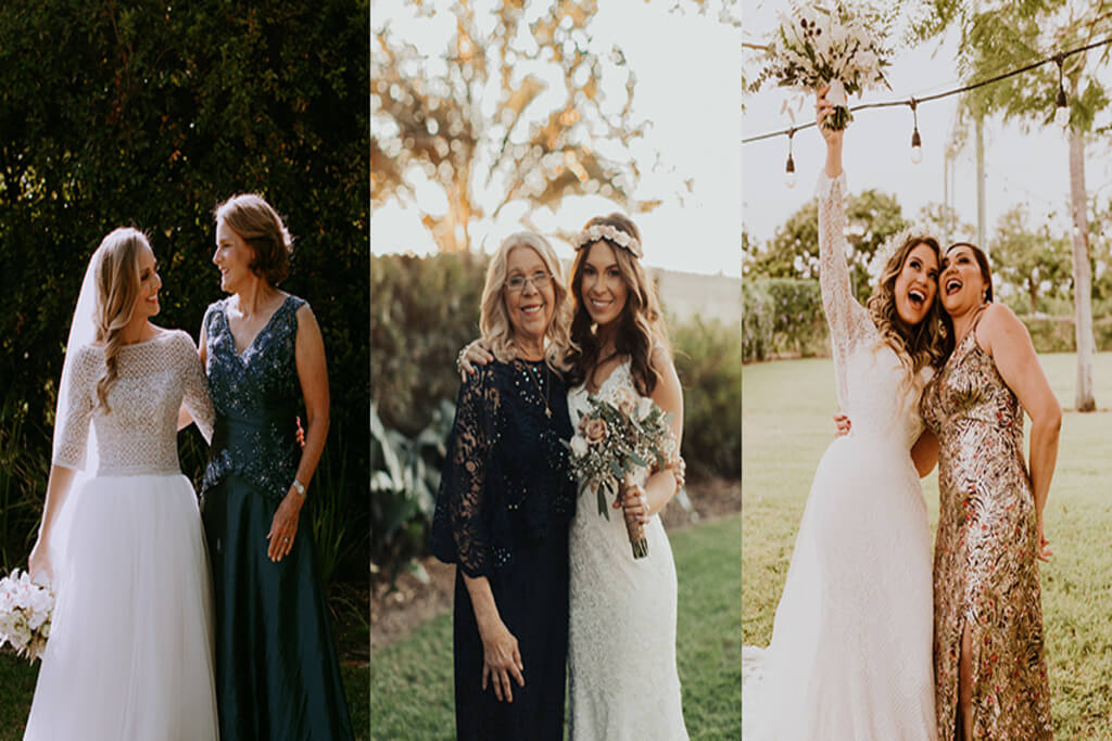 Different types of Colors Dresses for Mothers of the Bride