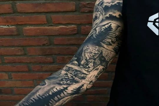 half sleeve tattoo ideas for men