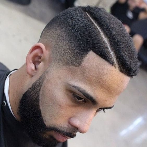 The Comb Over Fade