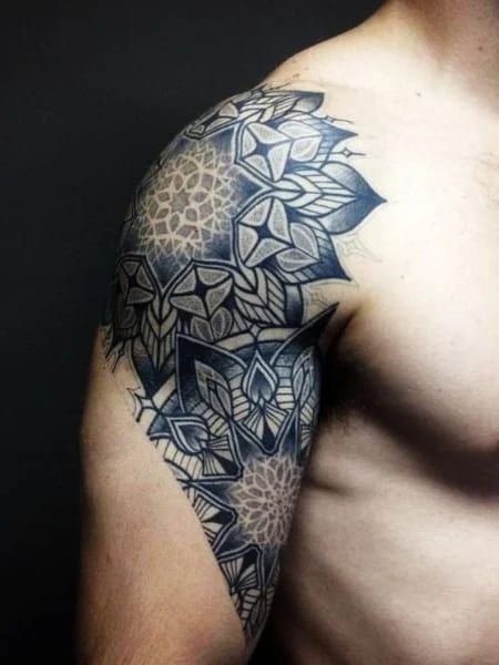 shoulder tattoos for guys