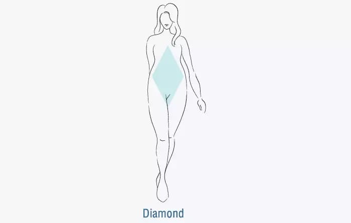 Diamond Body Shape