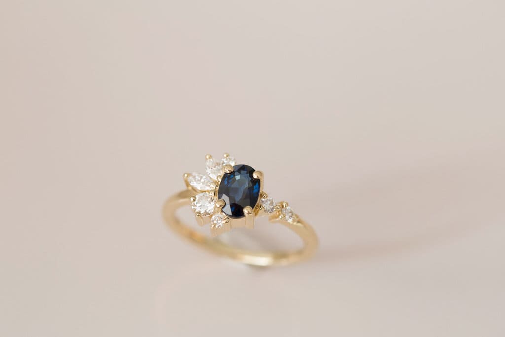 Minimalist Marquise  Engagement Rings