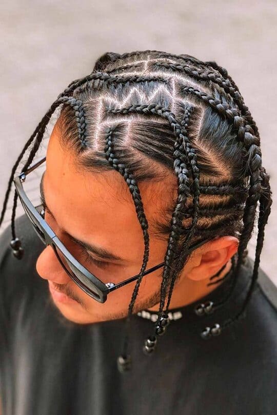 11 Awesome Box Braid Hairstyles for Men in 2023 - The Trend Spotter