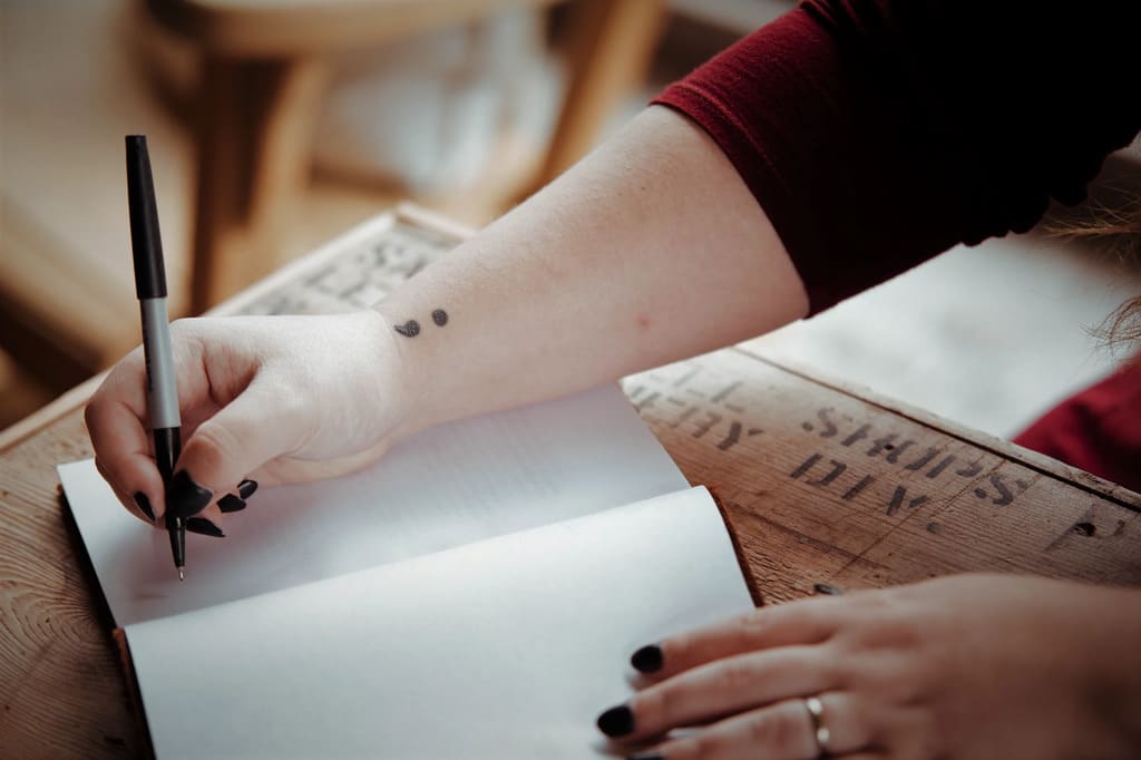 25+ Beautiful Semicolon Tattoo Ideas and Their Meanings