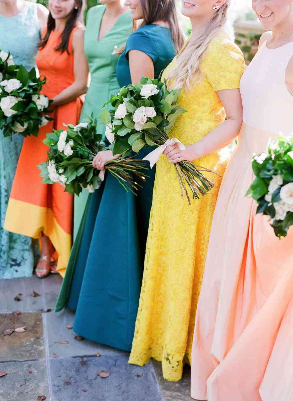 Mix-And-Match Bridesmaid Dresses