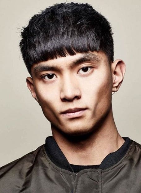 French Crop Asian Hairstyles For Men