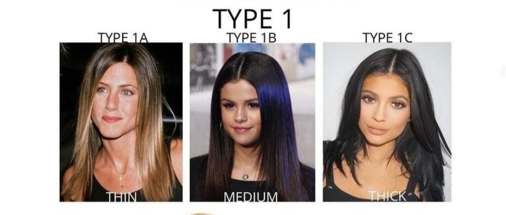 Straight Hair type