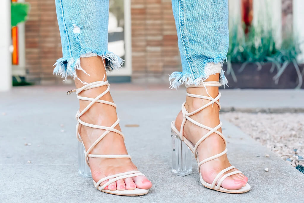 Unique & Eye-Catching Clear Heels