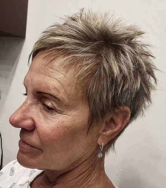 Spiky Short Haircuts for Women