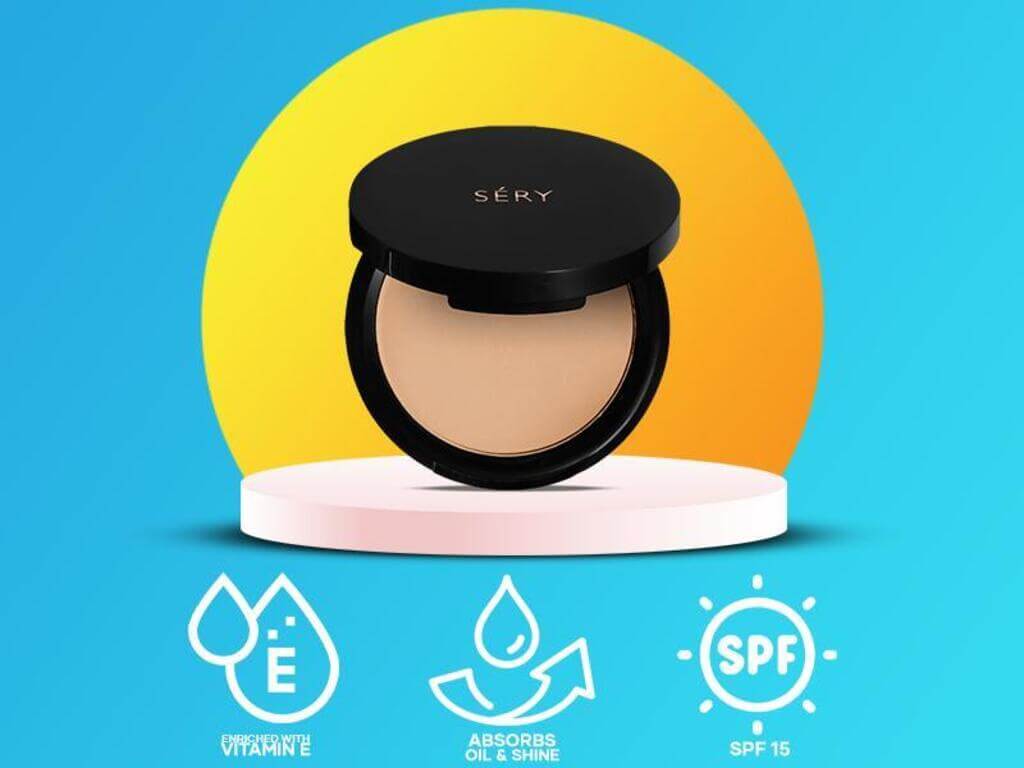 SERY Go Bare Face Compact Powder Summer Makeup Products