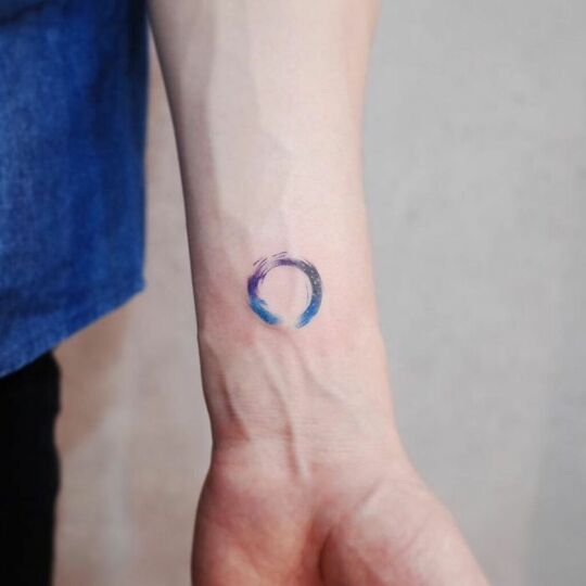 Galactic Circle tattoo