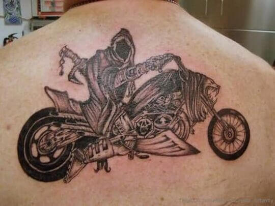 Grim Reaper Harley-Davidson Tattoo