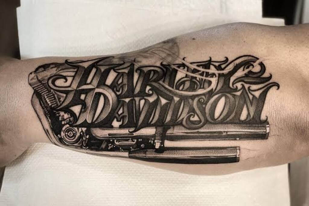  Harley-Davidson logo Tattoos