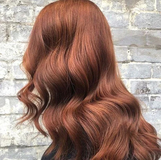 cinnamon color melt Hair Color