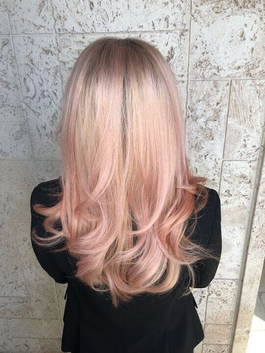 pure rose Hair Color