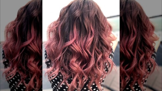 Rose bronde Hair Color