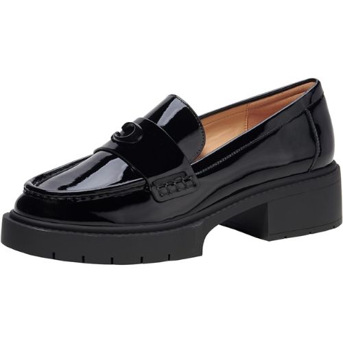 Coach Women's Leah Patent Leather Loafer