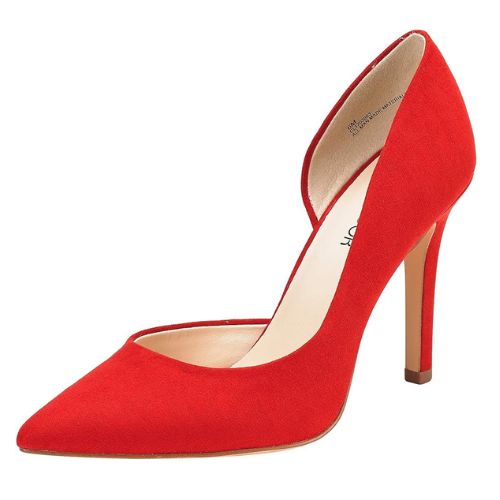 JENN ARDOR Stiletto High Heel Shoes for Women Pointed Closed Toe Classic Slip On Dress Pumps