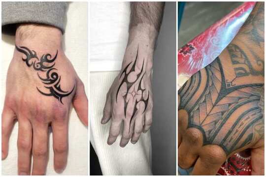 Cool Hand Tattoos for Men
