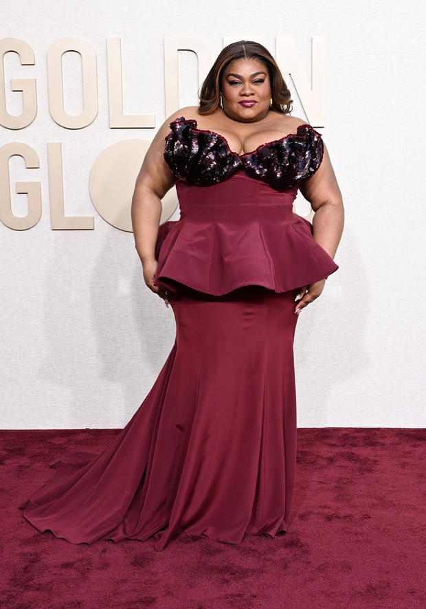 Da'Vine Joy Randolph attend the 81st Annual Golden Globe Awards