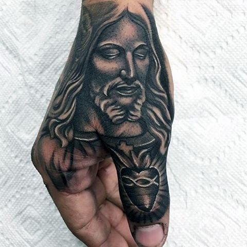 God Hand Tattoos for Men
