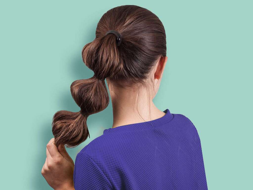 How to Do a Bubble Braid Yourself