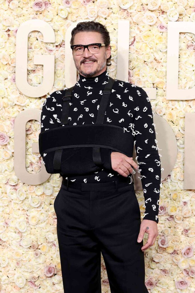 Pedro Pascal attend the 81st Annual Golden Globe Awards