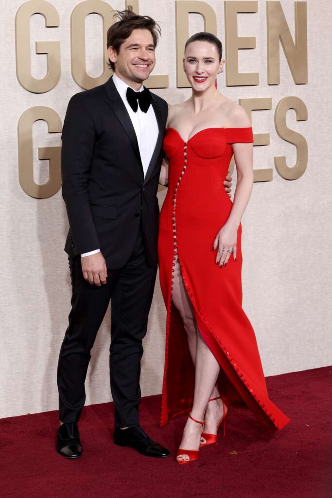 Rachel Brosnahan attend the 81st Annual Golden Globe Awards