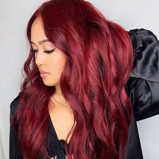 Ruby hair