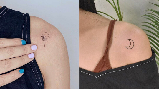 Small Shoulder Tattoos for Women
