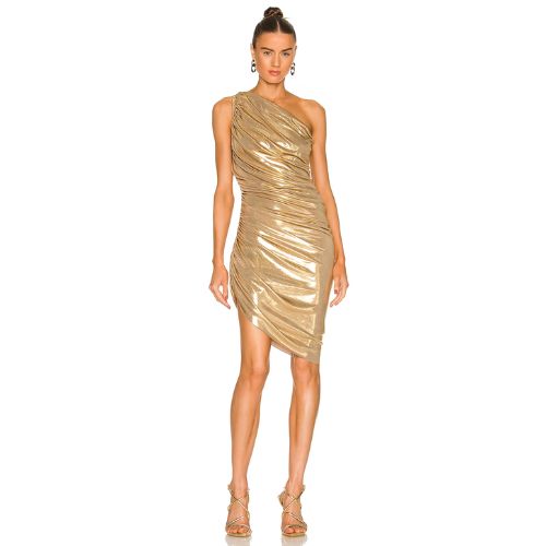 Golden diana dress