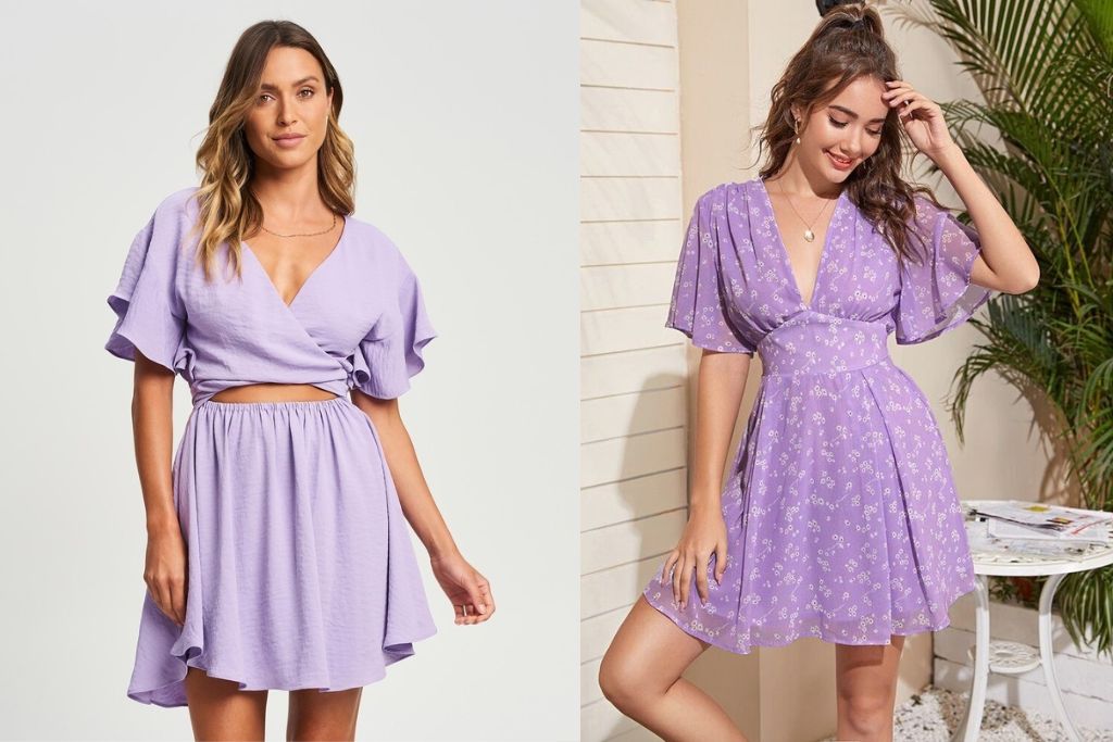 Lilac dress trend