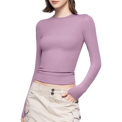 Lilac long sleeve tshirt