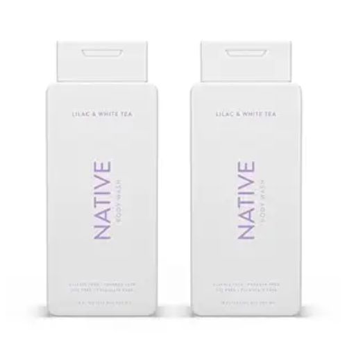 Native’s Lilac and White Tea Body Wash