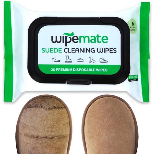 WIPEMATE Premium Suede Cleaner Wipes