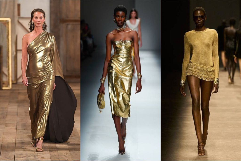 Golden dress trends