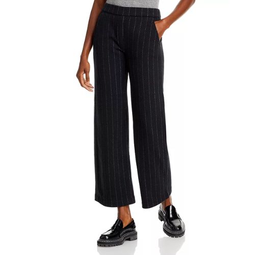 Stripped culotte pants