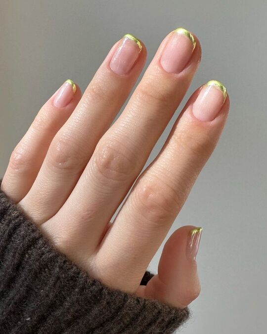 Lined Gold Tips