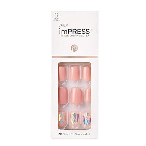 Impress press on manicure