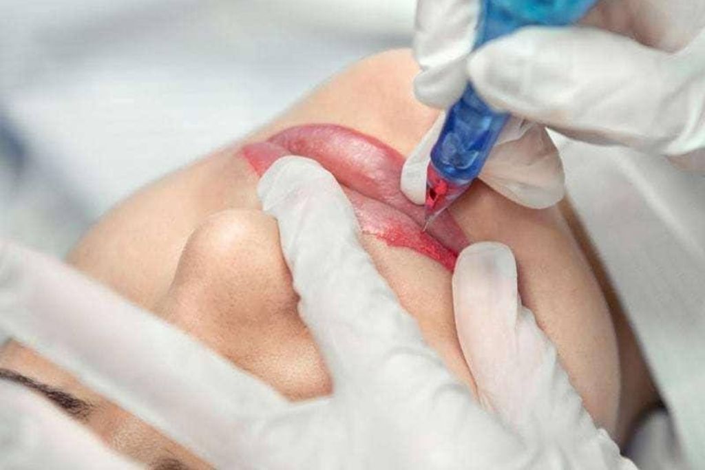 Nanoblading Lips Procedure