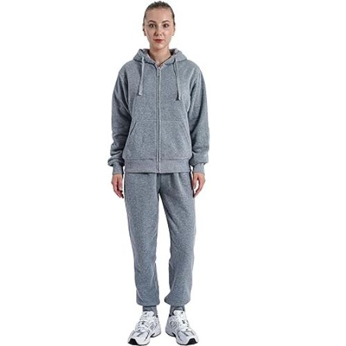 Track Suits for Women Set Sherpa lined Casual 2 Piece Outfits Sweatsuit