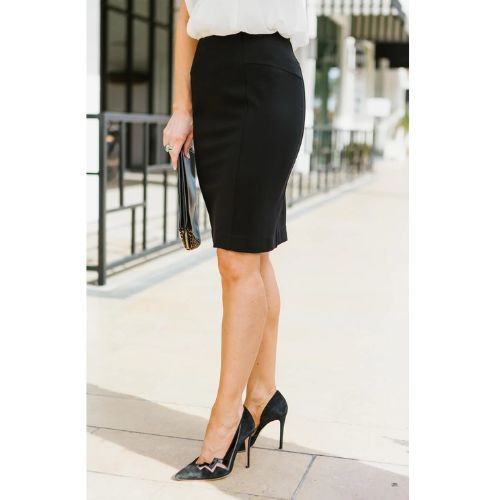 Pencil skirts with heels